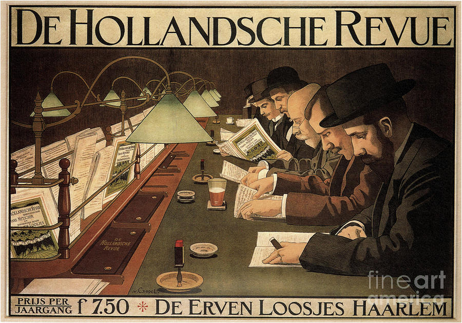 De Hollandsche Revue, 1899 Drawing by Heritage Images