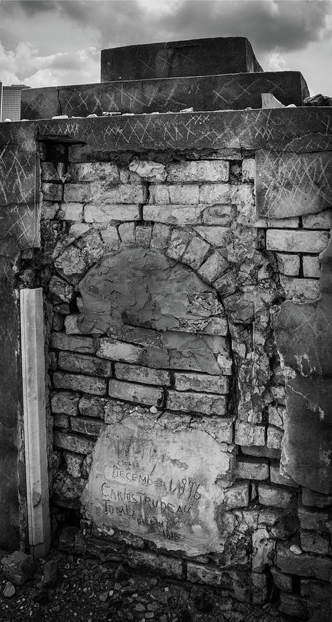 Dead Oven In Black and White Photograph by Greg and Chrystal Mimbs