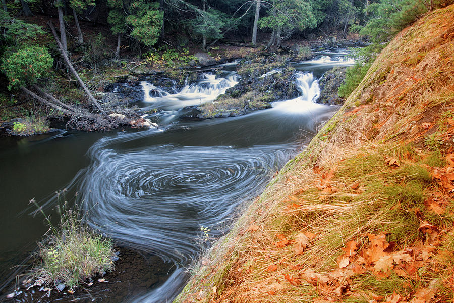 Dead River Falls - Marquette, Michigan by Rick Veldman Dead River Falls - Marquette, Michigan by Rick Veldman