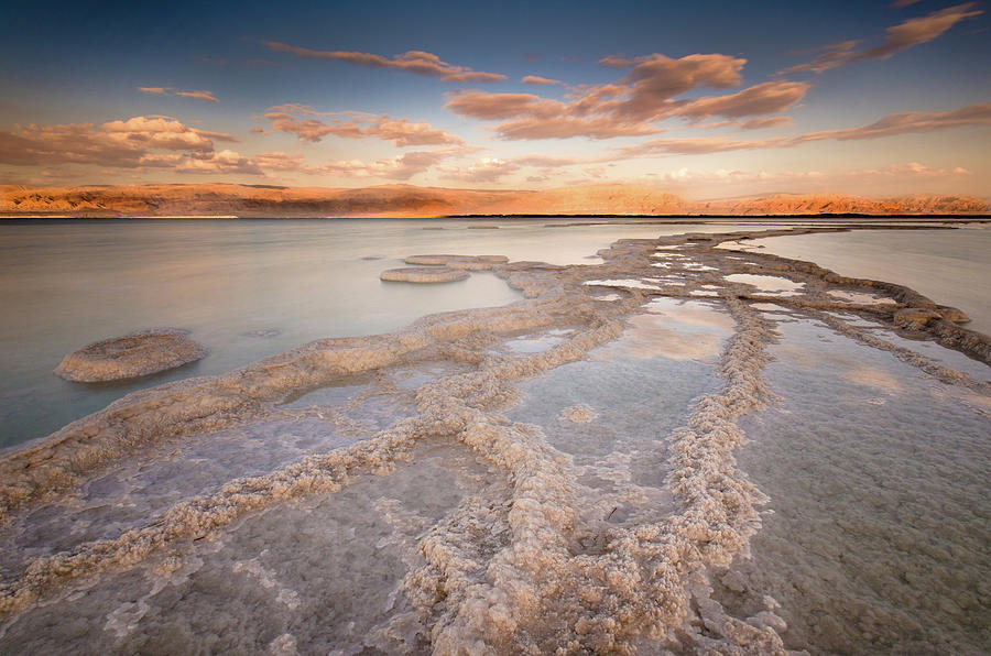Dead Sea Afternoon Photograph by Ilan Shacham