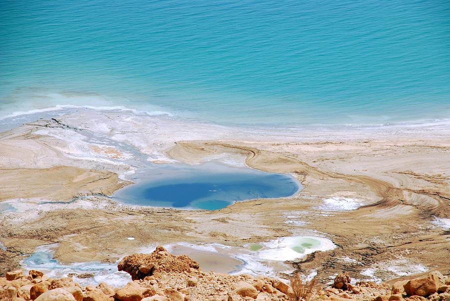 Dead Sea Shoreline Photograph by Or Hiltch