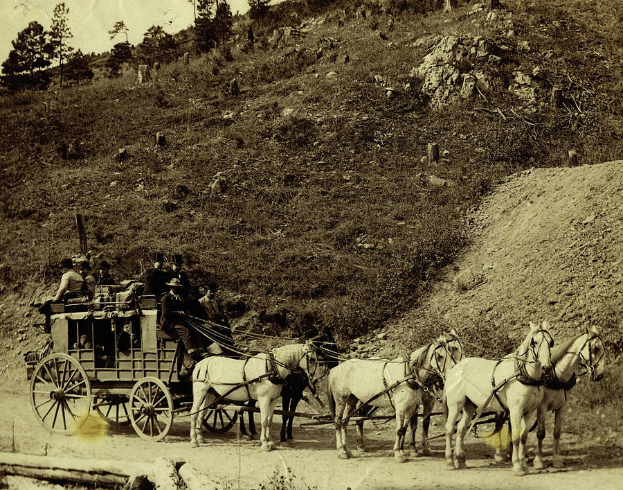 Deadwood Coach, The Last Official Visit Of Supreme Court Judges To ...