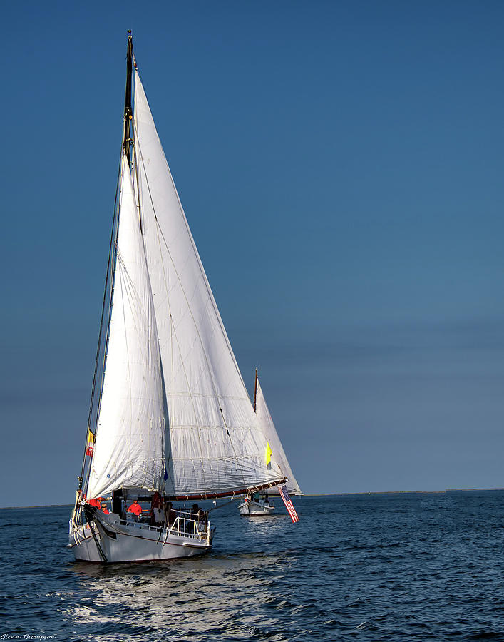 Deal Island Skipjack Race Photograph by Glenn Thompson - Fine Art America