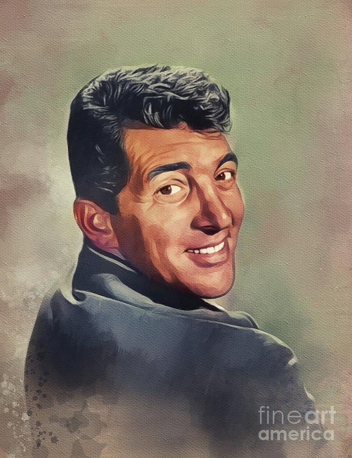 Dean Martin, Legend Painting by Esoterica Art Agency