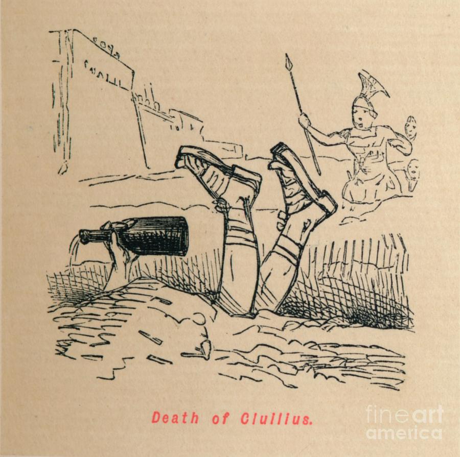 Death Of Ciuilius Drawing by Print Collector