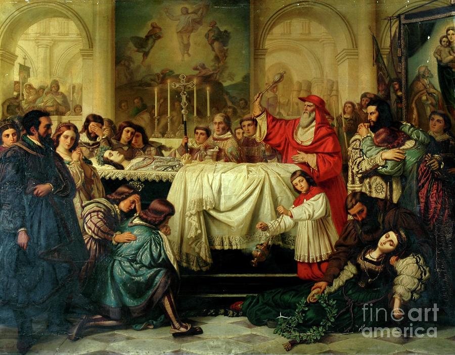 Death Of Raphael Painting by Carl Thiel - Fine Art America