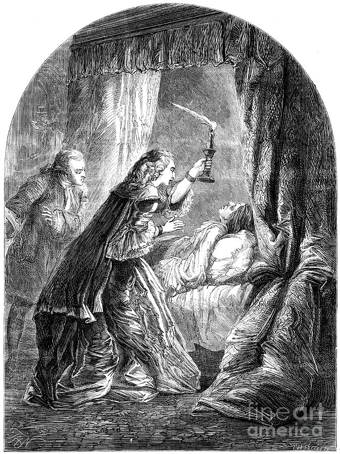 Death Of The Prince Of Wales, Son Drawing by Print Collector