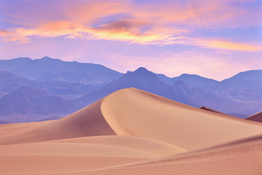 Death Valley dunes Photograph by Giovanni Allievi