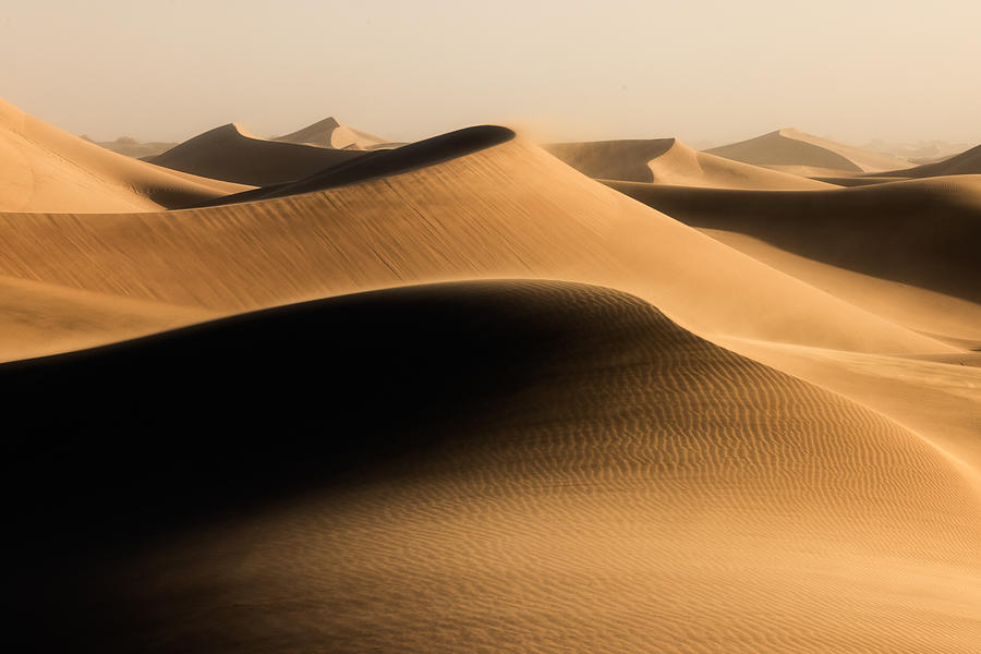 Death Valley Dunes Photograph by Jianshu