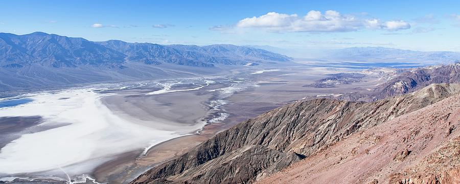 Death Valley From Dantes View Photograph by Allan Van Gasbeck