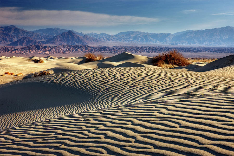 Death Valley Mesquite Dunes 2-11 7263 Digital Art by Mike Jones Photo ...