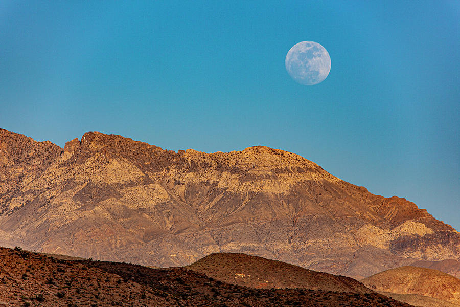 Death Valley Moonrise Photograph by Al Hann
