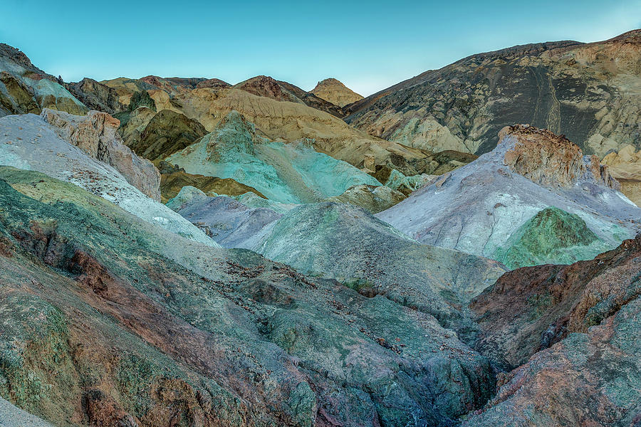 Death Valley National Park, Artist Palette on Artist Drive Photograph by Doug Holck
