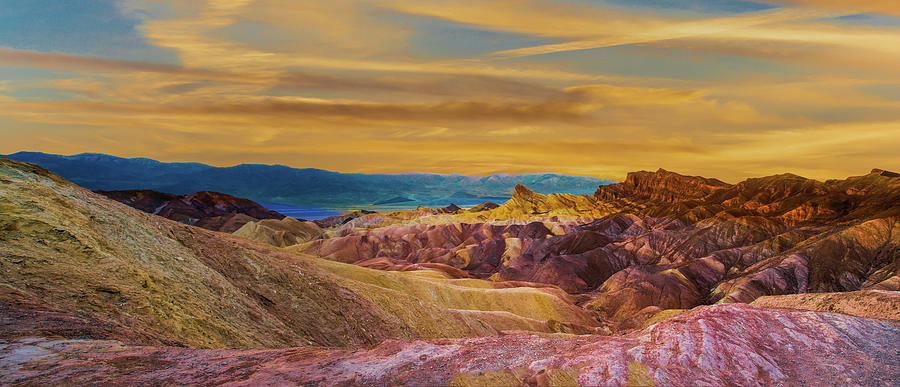 Death Valley Sunset Photograph by Joe Granita