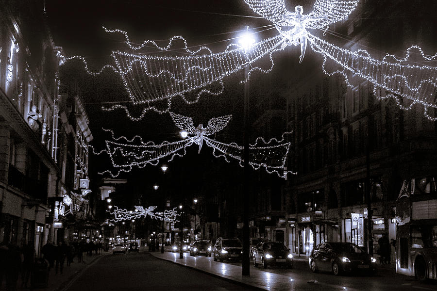 December in London Photograph by Christopher Maxum