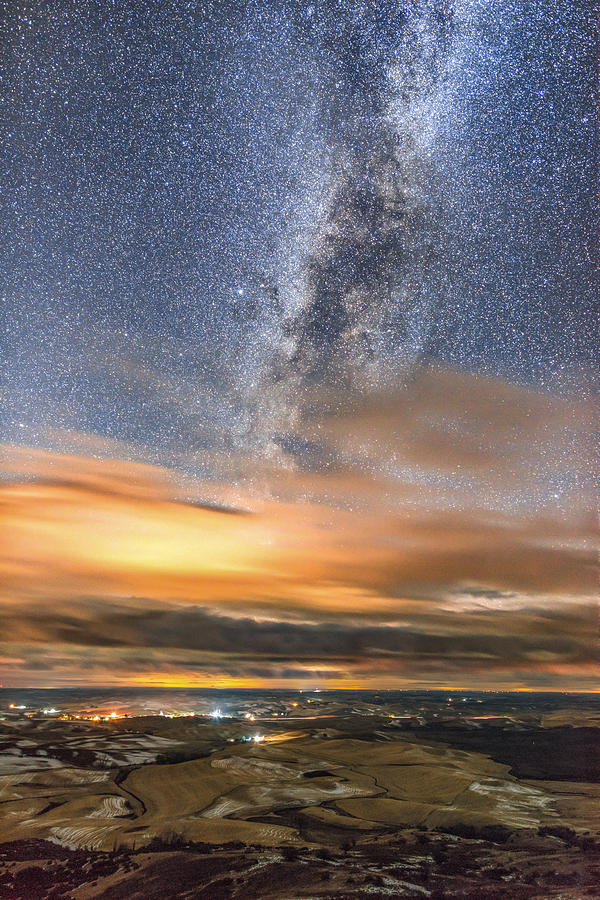 December Milky Way Glimpses Photograph by Jeremy Tamsen