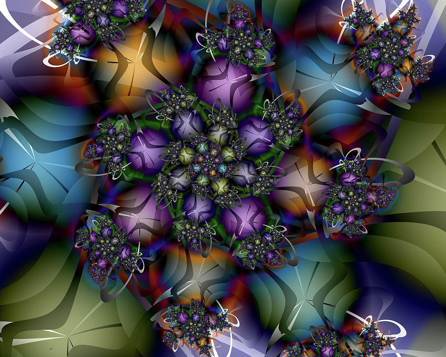 Abstract Digital Art - Deco by Fractalicious Abstract Digital Art - Deco by Fractalicious