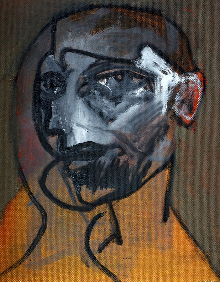 Deco portrait Painting by Edgeworth Johnstone
