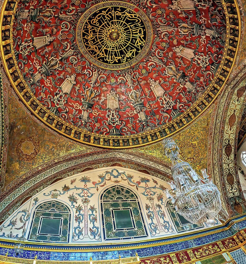 Decorated Ceiling Photograph by Maria Coulson