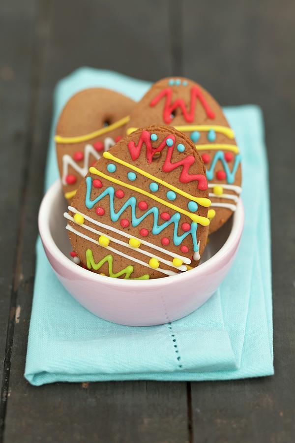 Decorated Gingerbread Eggs Photograph by Rua Castilho