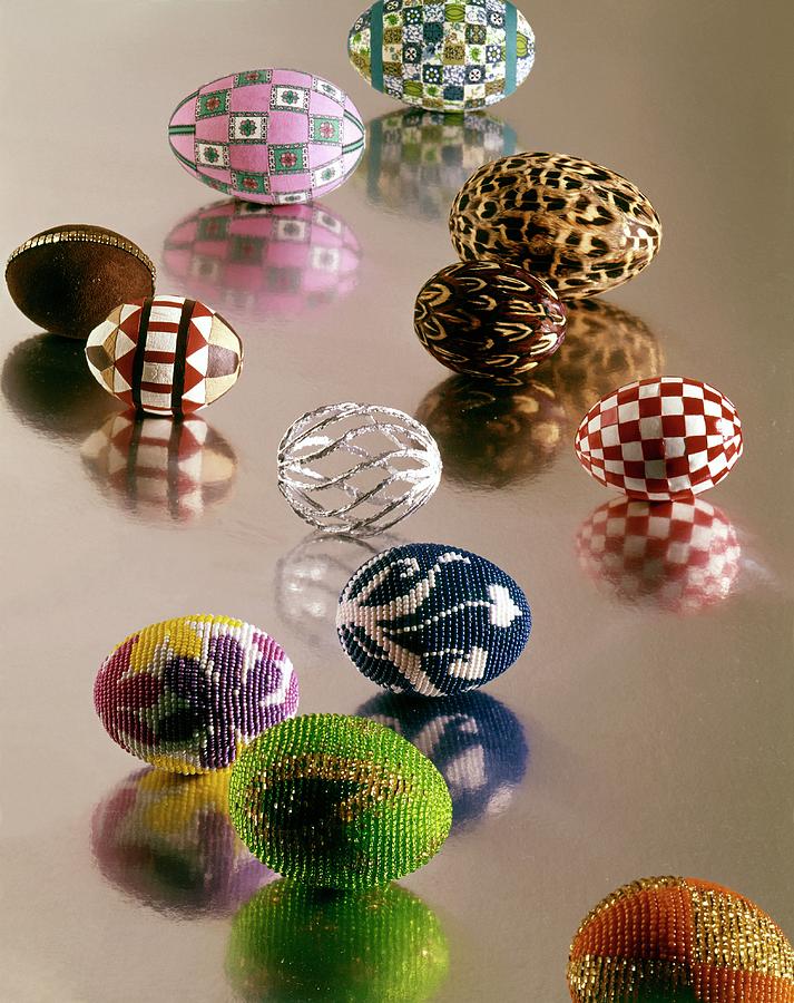 Decorative Eggs For Easter Digital Art by Ernst Beadle