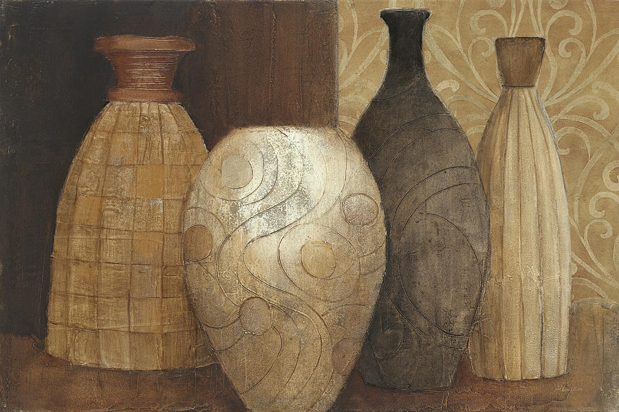 Pattern Painting - Decorative Vessels by Albena Hristova
