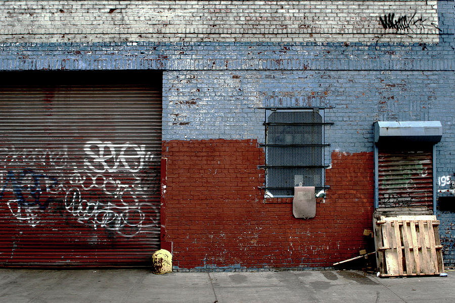 Decrept Wall In Brooklyn Photograph by Busà Photography