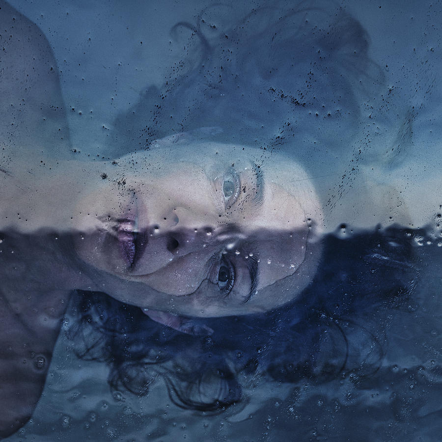 Deep Blue Photograph by Marina Anghileri