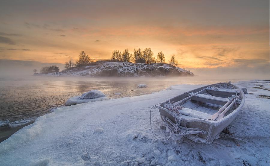 Winter Photograph - Deep Freeze by Richard Beresford Harris
