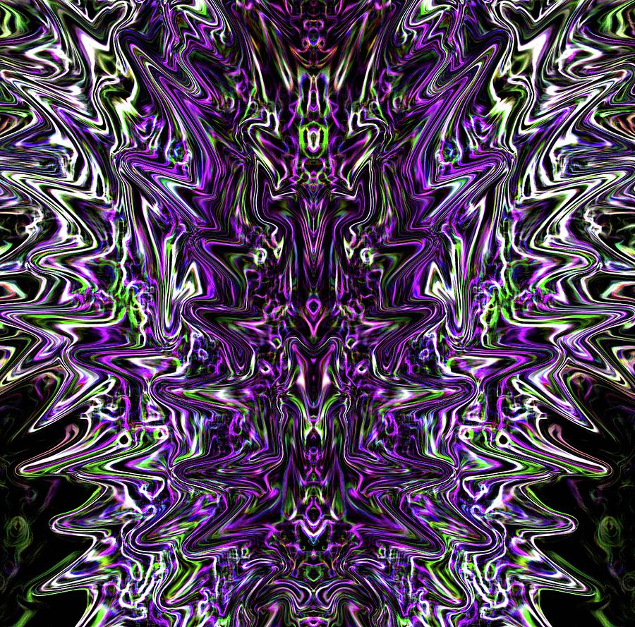 Deep Purple Digital Art by Clifford Dube