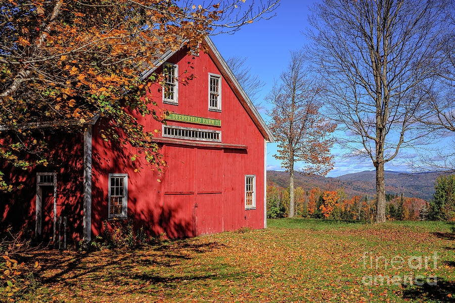 Deerefield Farm Grafton New Hampshire Photograph by Edward Fielding