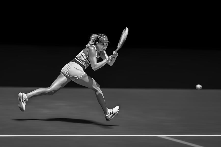 Tennis Photograph - Defense by Irene Yu Wu