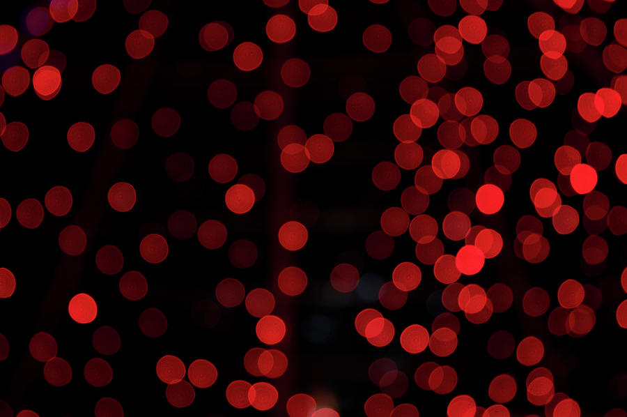 Defocused Red Lights Photograph by Tayacho