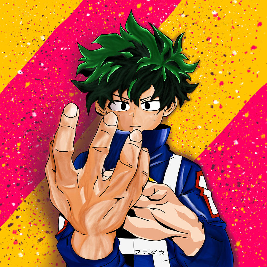 Deku Digital Art by Sswrkx - Pixels