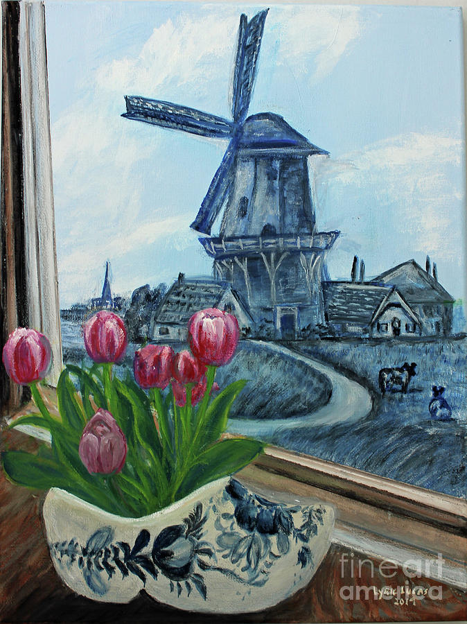 Delft Days Painting by Lyric Lucas