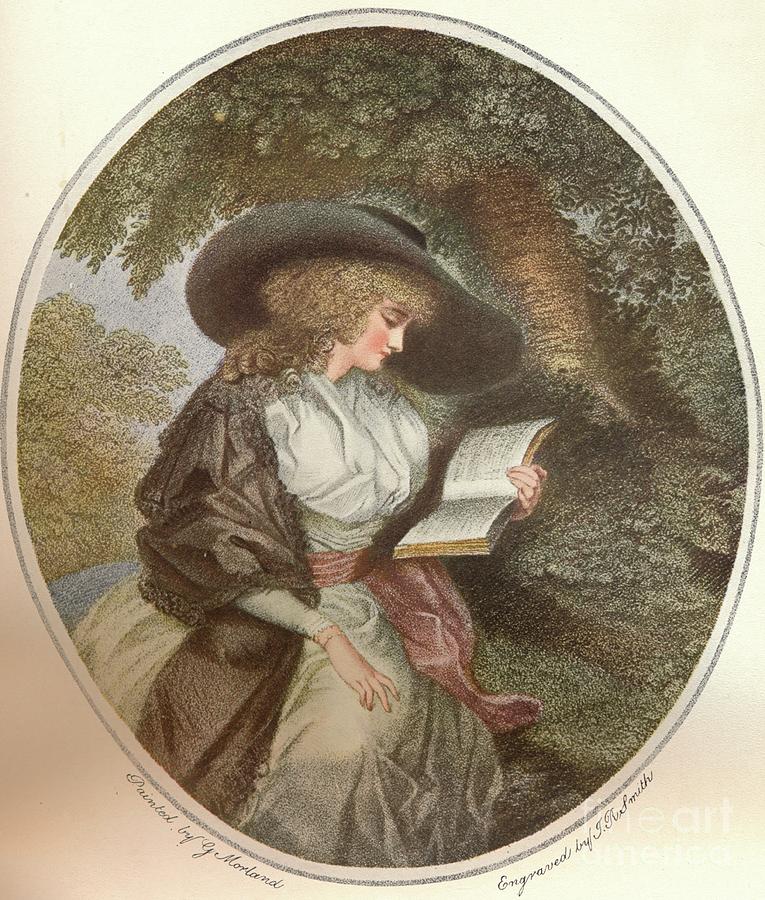 Delia In The Country, 1788, 1902 Drawing by Print Collector