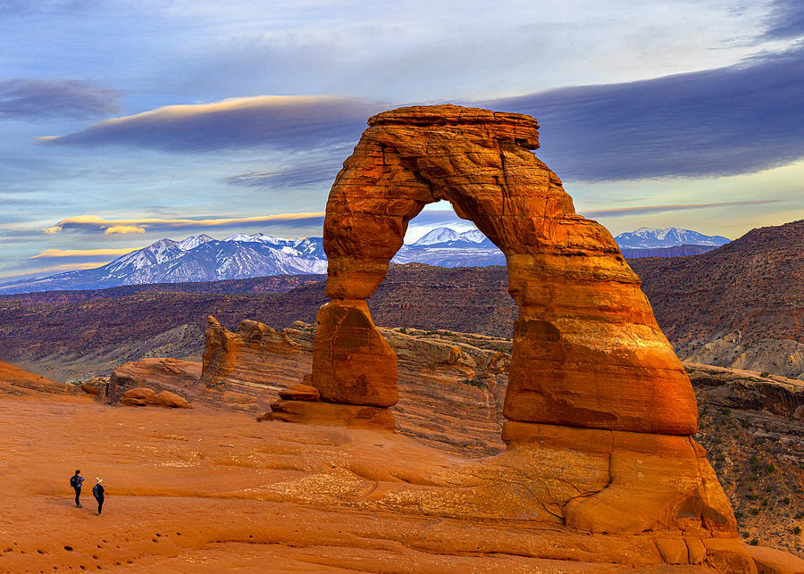 Arches National Park Photograph - Delicate Arch Before Sunset by Mei Yong