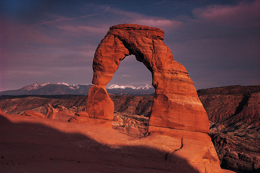 Delicate Arch In Arches National Park Photograph by Comstock