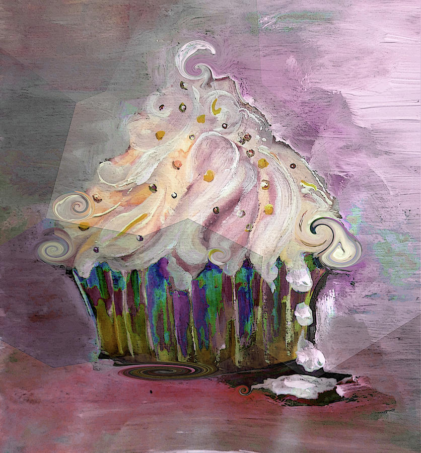 Delicious Dripping And Swirls Painting Digital Art by Lisa Kaiser