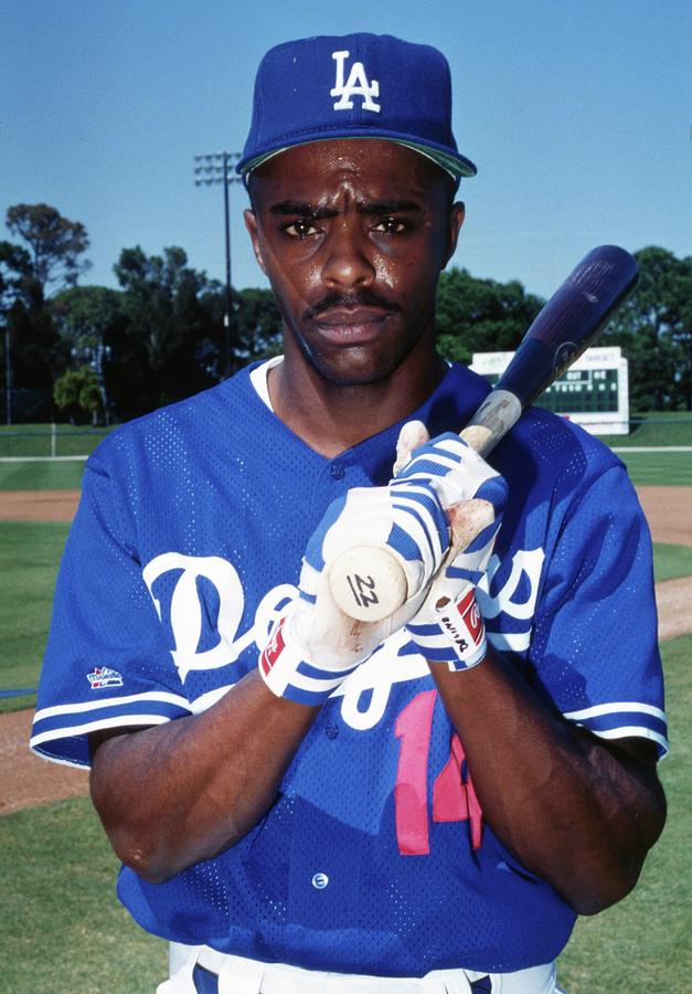 Delino Deshields LA Dodgers by Iconic Sports Gallery