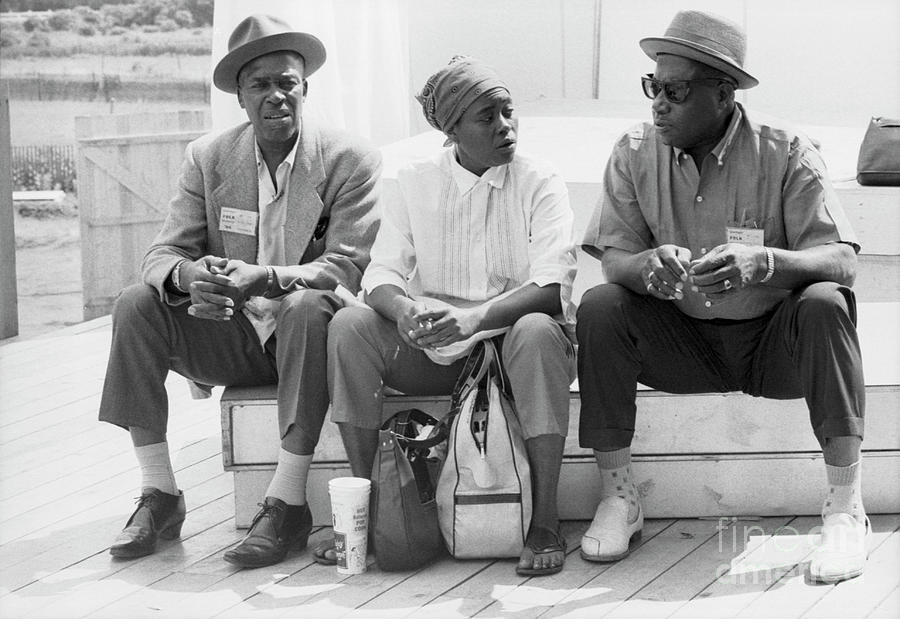 Music Photograph - Delta Blues Legends Skip James by The Estate Of David Gahr