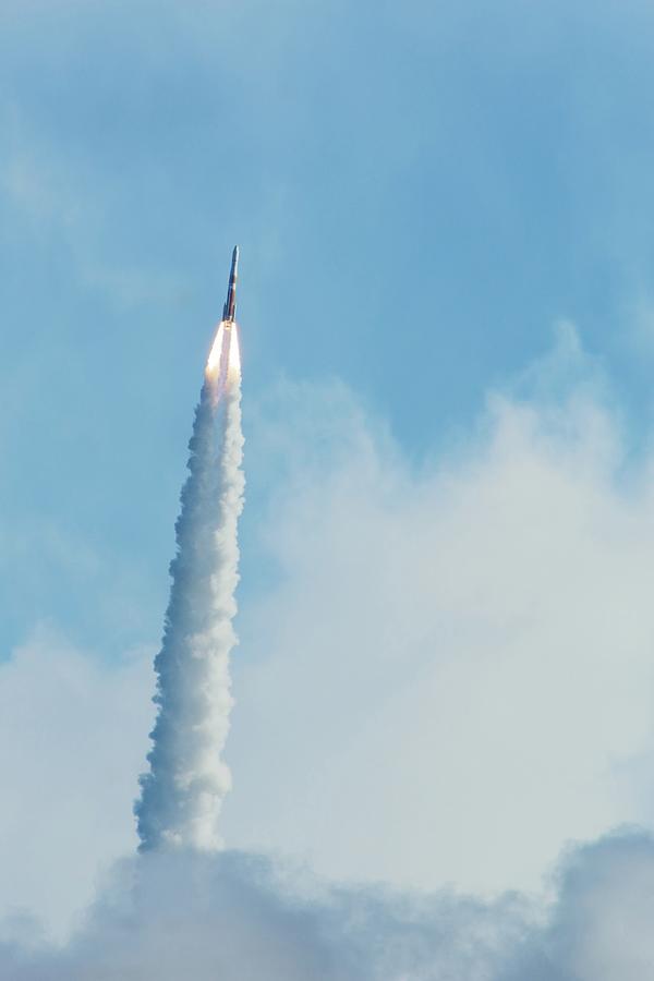 Delta IV rocket launch Photograph by Bradford Martin