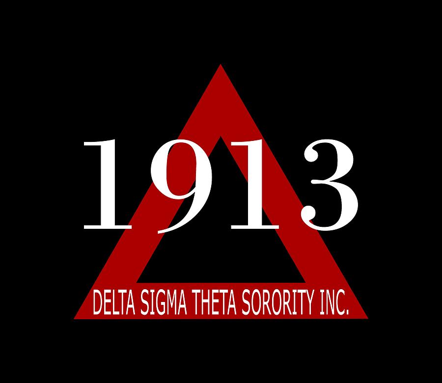 Delta Sigma Theta 1913 Pyramid Digital Art by Sincere Taylor