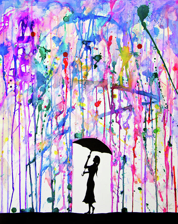 Deluge Painting by Marc Allante - Fine Art America