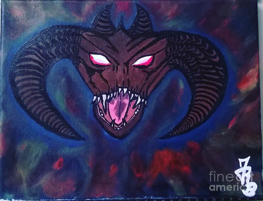 Demon Painting - Demon inside by Jrb