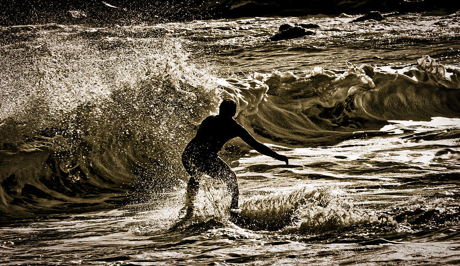 Demons in the Surf Photograph by David Kay