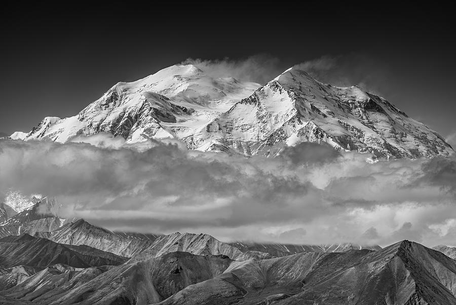 Denali From The Opposing Ridge Line Photograph by Jeffrey C. Sink