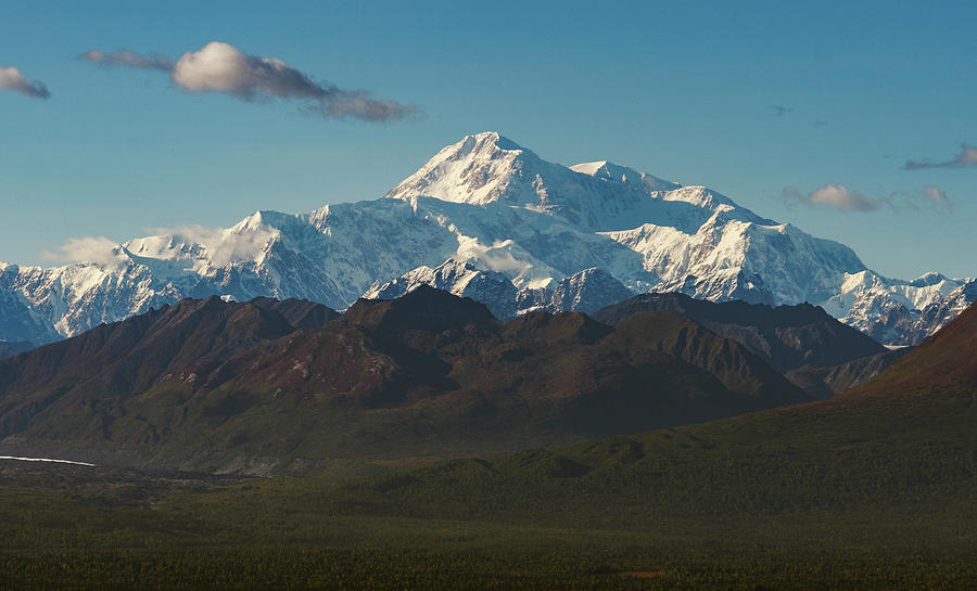 Denali The Highest Peak In North America Seen On A Clear Day