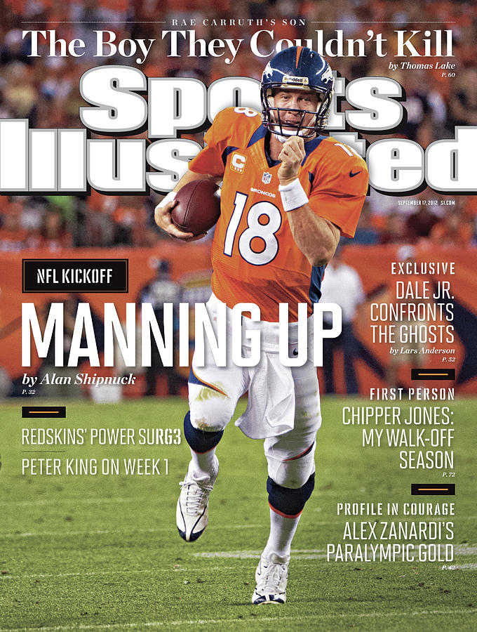 Denver Broncos Vs Pittsburgh Steelers Sports Illustrated Cover Photograph by Sports Illustrated