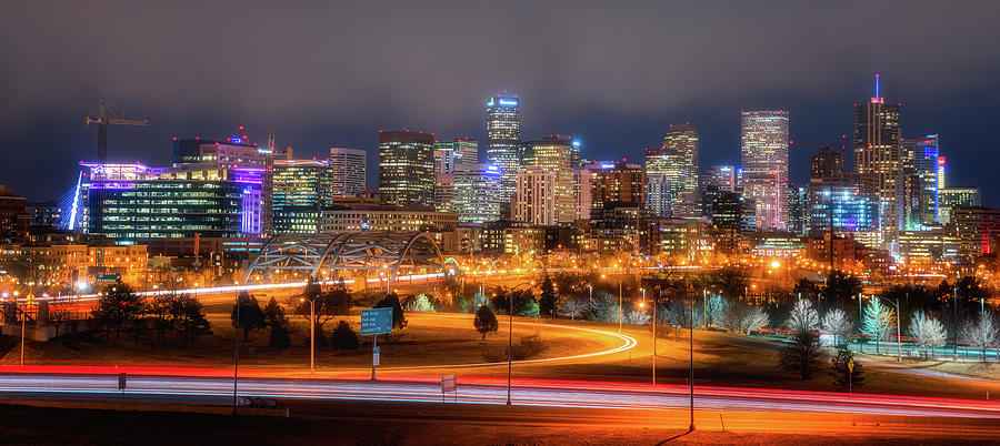 City Photograph - Denver Fog by Darren White Photography